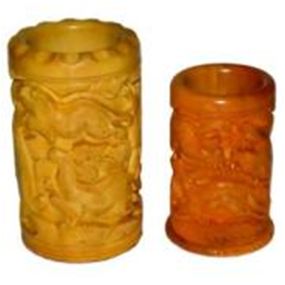 WOODEN CARVING PENSTAND MYWH3033