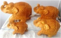 WOODEN OWL FAMILY MYWH3056