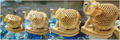 WOODEN INLAID WORKPAWTI ELEPHANT MYWH2973