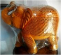 WOODEN U/CUT ELEPHANT T.UP MYWH2980
