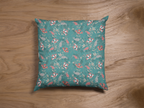 Pair of digital printed cushion covers #14 styled view | Myyra Jaipur