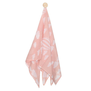 SWADDLE  CLOUD  PINK  WHITE