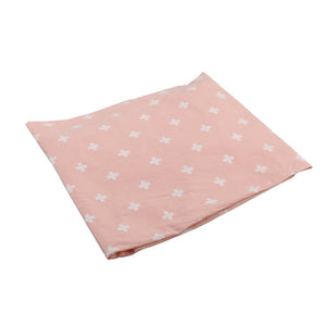Cot Sheet Hand Block Printed Plus Design