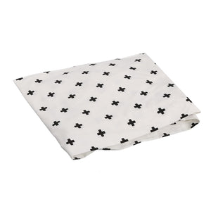 Cot Sheet Hand Block Printed Plus Design