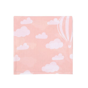 SWADDLE  CLOUD  PINK  WHITE