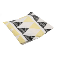 Load image into Gallery viewer, COT SHEET TRIANGE WHITE BLACK YELLOW