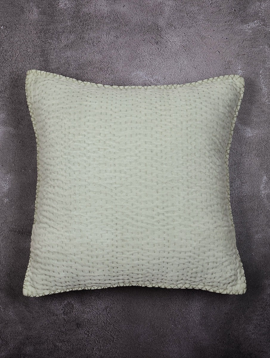Kantha Work Cotton Cushion Cover
