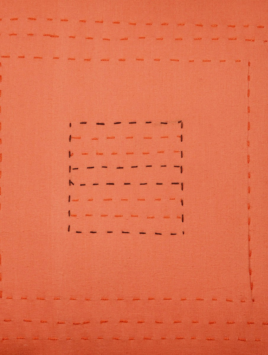 kantha Work Cotton Cushion Cover