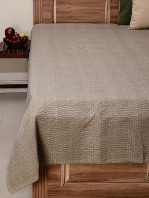 Kantha Work Cotton Bed Cover