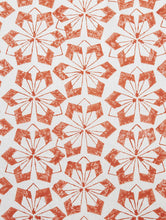 Load image into Gallery viewer, Orange Cotton Hand-Block Printed Cushion Cover - MYYRA