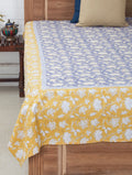Hand block printed organic cotton bed cover from Jaipur | Myyra