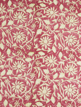 Load image into Gallery viewer, Cushion Cover Floral Jaal Hand Block Printed Cotton - MYYRA