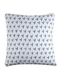 Hand block printed organic cotton cushion cover with buti pattern | Myyra Jaipur