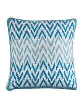 Load image into Gallery viewer, Ikat Cushion Cover Hand Block Printed Cotton - MYYRA