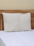 Hand block printed organic cotton pillow cover | Myyra Jaipur