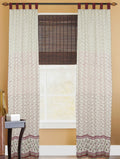 Hand block printed organic cotton curtain | Myyra Jaipur