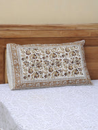 Pillow Cover Hand Block Printed Cotton - MYYRA