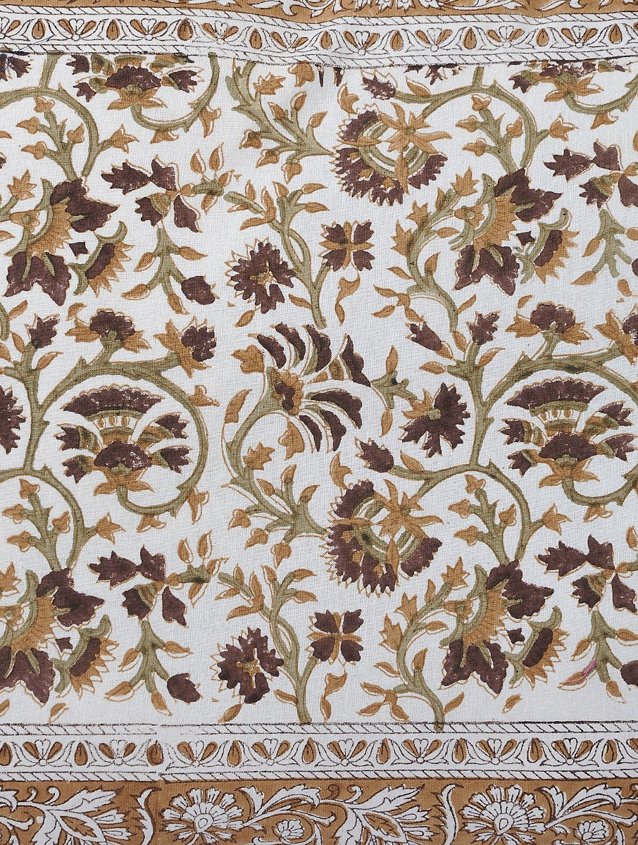 Pillow Cover Hand Block Printed Cotton - MYYRA