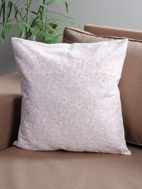 Cushion Cover Hand Block Printed Cotton - MYYRA